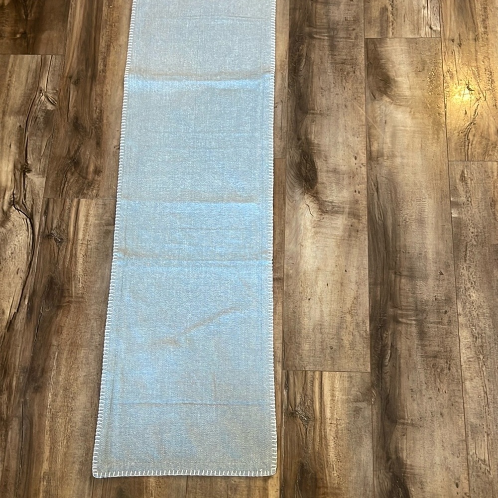 🏷️Excellent Condition Light Blue Table Runner